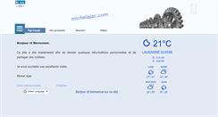 Desktop Screenshot of michelajac.com