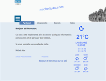 Tablet Screenshot of michelajac.com
